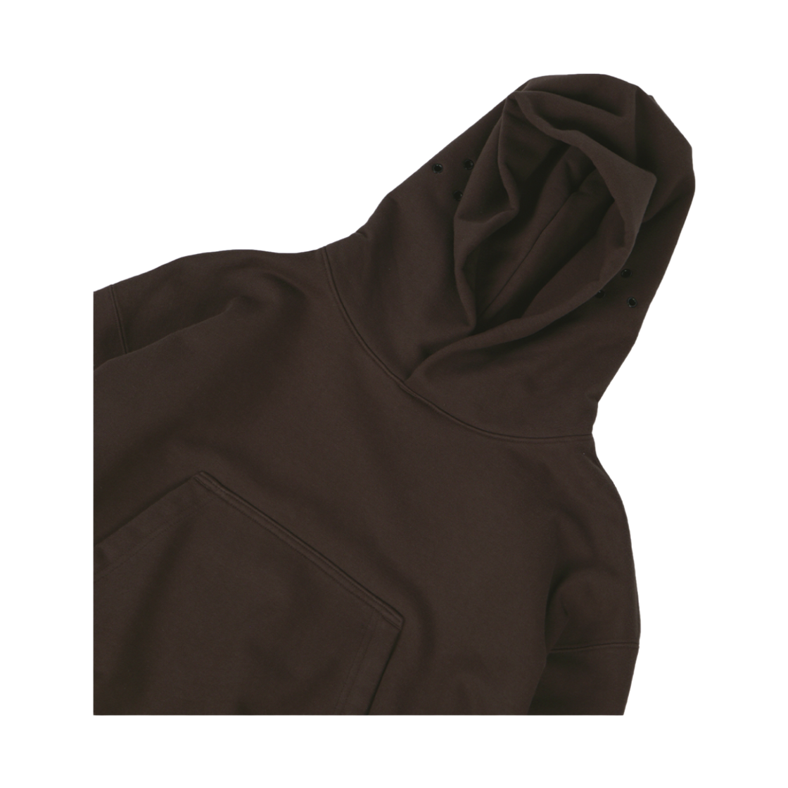 휴머러스 어카운트 빅 포켓 스웻 후드 다크 브라운(humorous account Big Pk Sw Hoodie Dark Brown) - 3