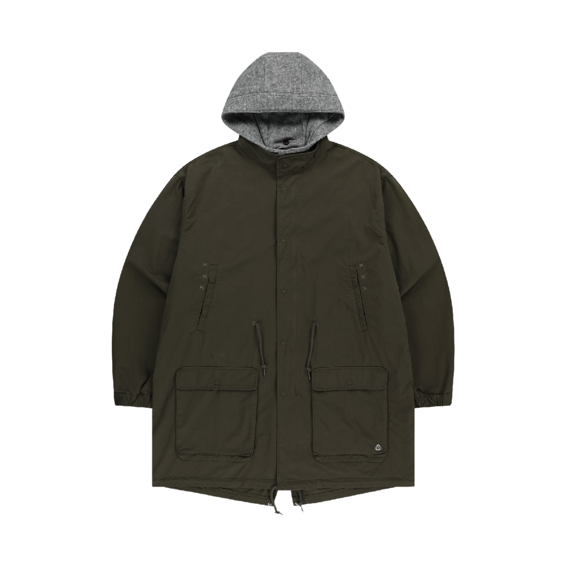 코이세이오 워시드 밀리터리 자켓 머드 카키(COYSEIO Washed Military Jacket Mud Khaki)