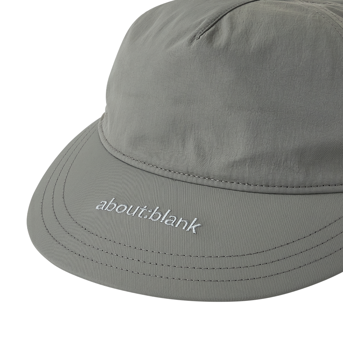 [KREAM 단독] 어바웃 블랭크 나일론 캡 세이지 - 26FW([KREAM 단독] About:Blank Nylon Cap Sage - 26FW) - 4