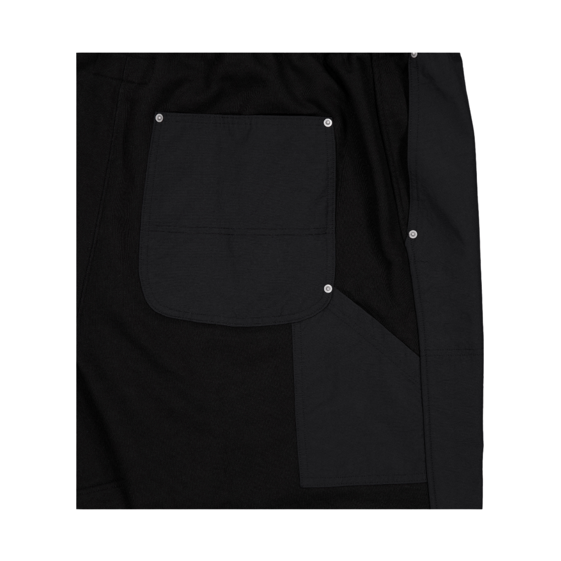 휴머러스 어카운트 워크 스웻 쇼츠 블랙(humorous account Work Sweat Shorts Black) - 4