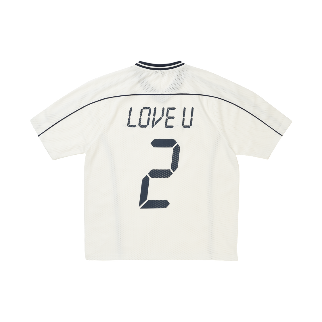 팔라스 러브 유 메쉬 저지 화이트 - 26FW(Palace Luv U Mesh Jersey White - 26FW) - 2