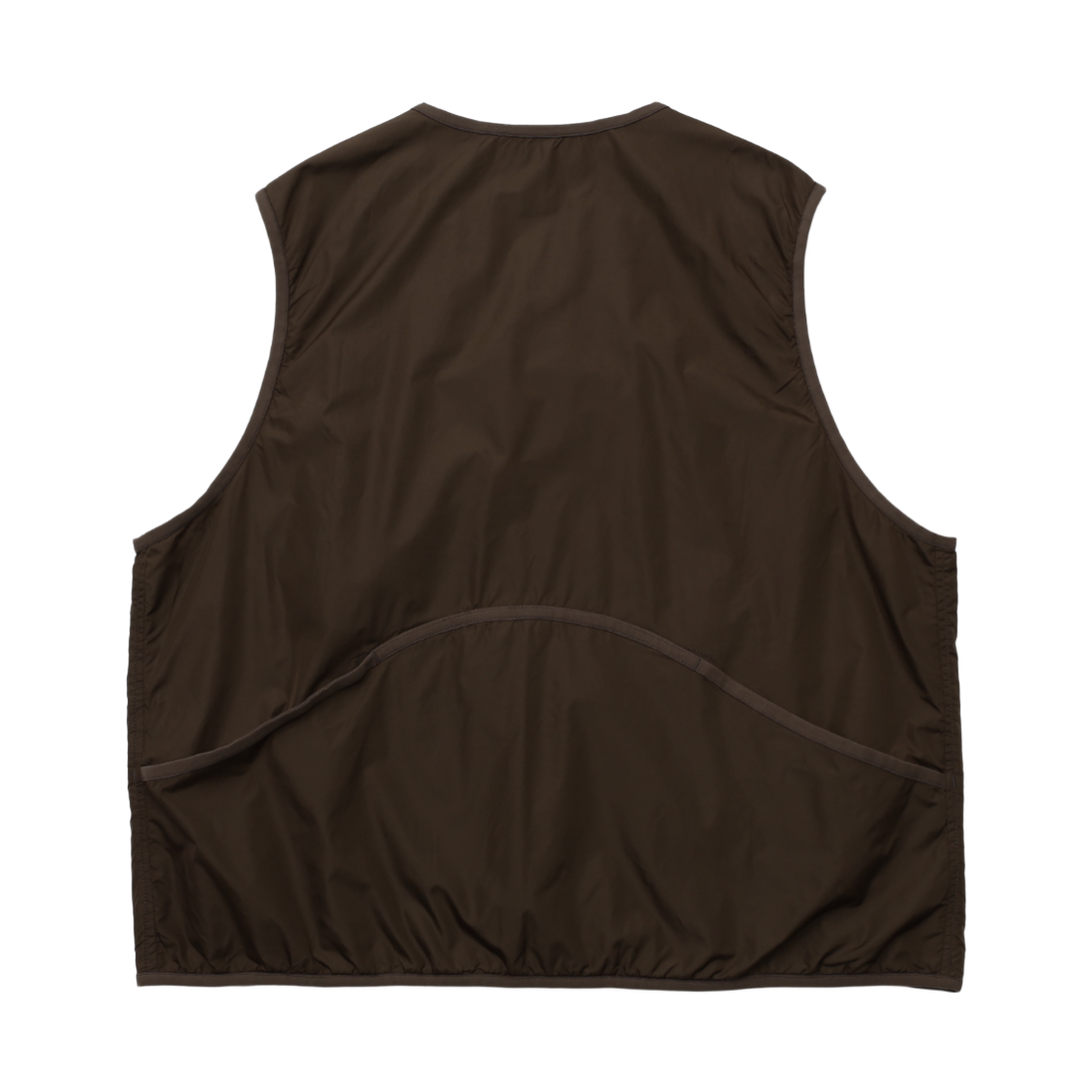 휴머러스 어카운트 웨이브 포켓 브이넥 베스트 코코아(humorous account Wave Pk Vneck Vest Cocoa) - 2