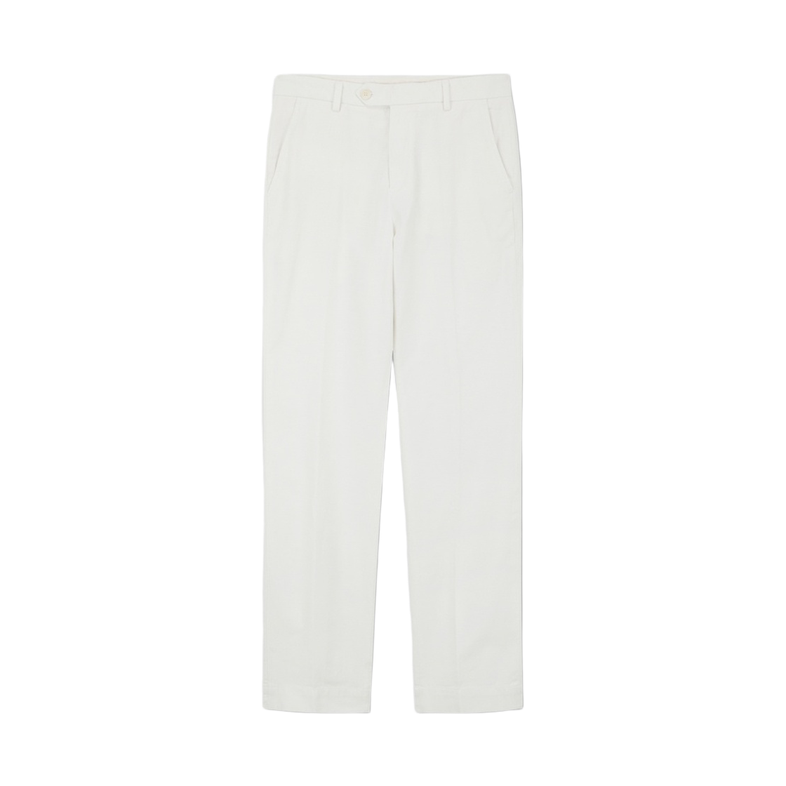 BBPCMN0953BGM BrooksBrothers Regular Fit Cotton Linen Pants Ivory