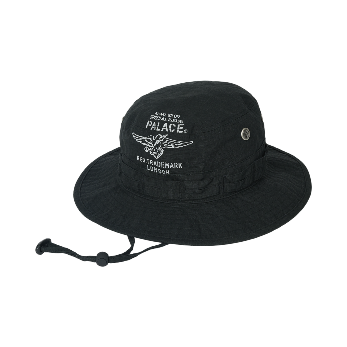 - Palace Dove Stamp Boonie Black - 26FW