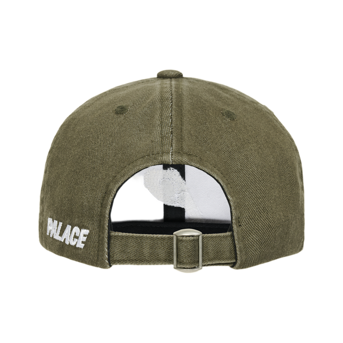 팔라스 블리치드 데님 P 6-패널 아미 올리브 - 26FW(Palace Bleached Denim P 6-Panel Army Olive - 26FW) - 2