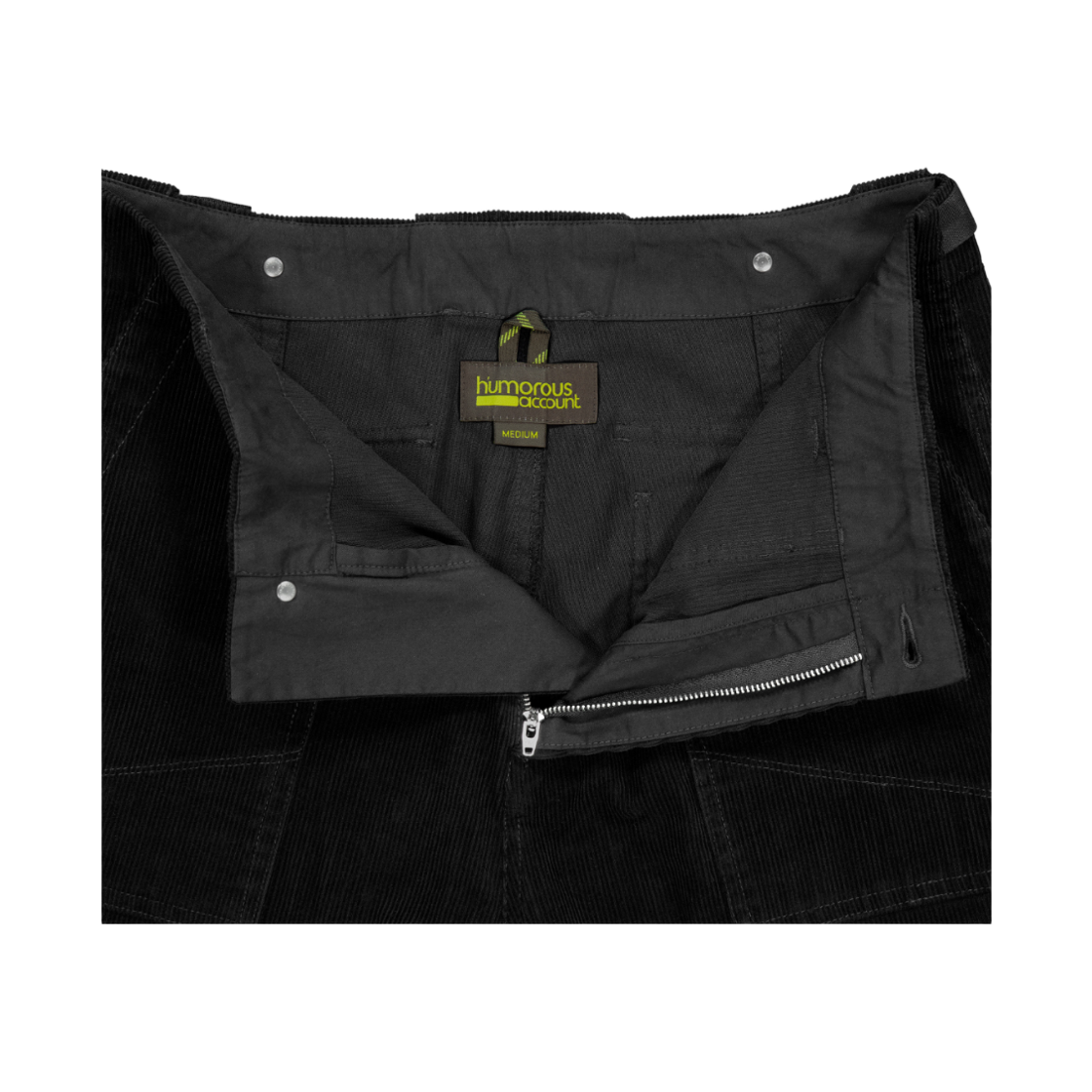 휴머러스 어카운트 베이커 팬츠 블랙(humorous account Baker Pants Black) - 3