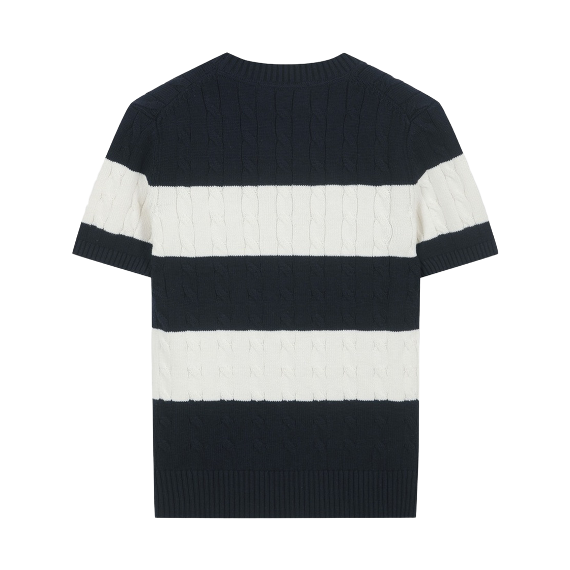 브룩스브라더스 여성 코튼 케이블 풀오버 반팔 멀티(BrooksBrothers Women's Cotton Cable Pullover Short Sleeve Multi) - 2