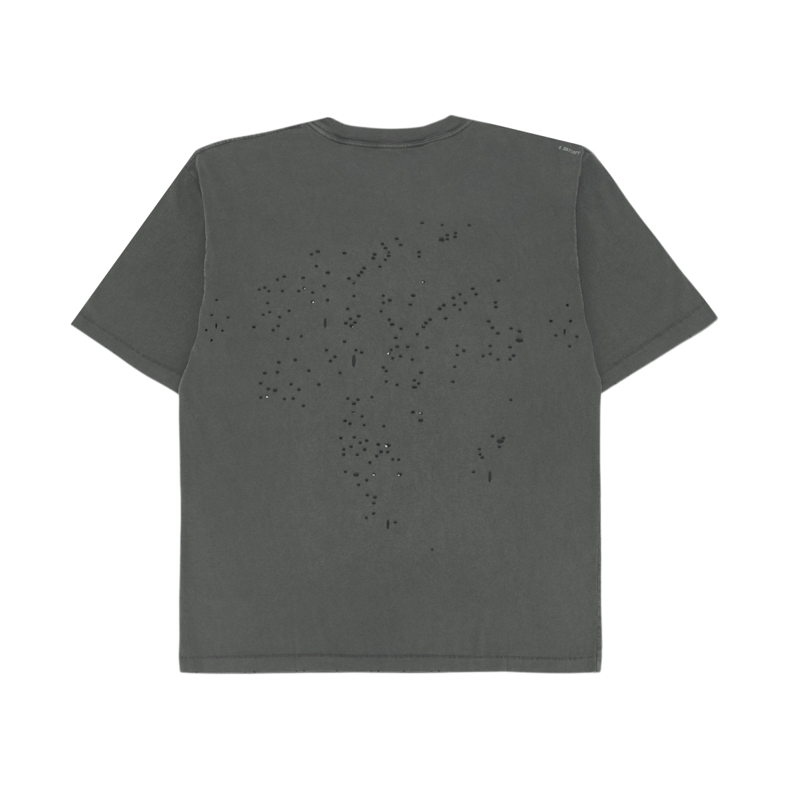 새티스파이 모스테크 티셔츠 페이디드 블랙(Satisfy Mothtech T-Shirt Faded Black) - 2