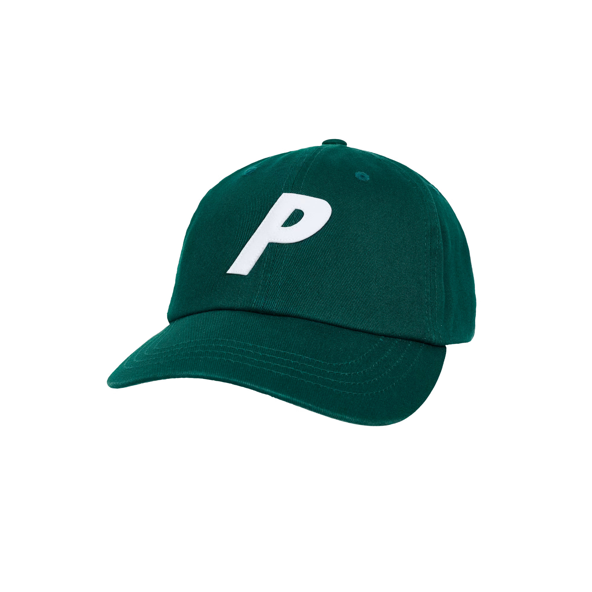 - Palace P 6-Panel College Green - 26FW
