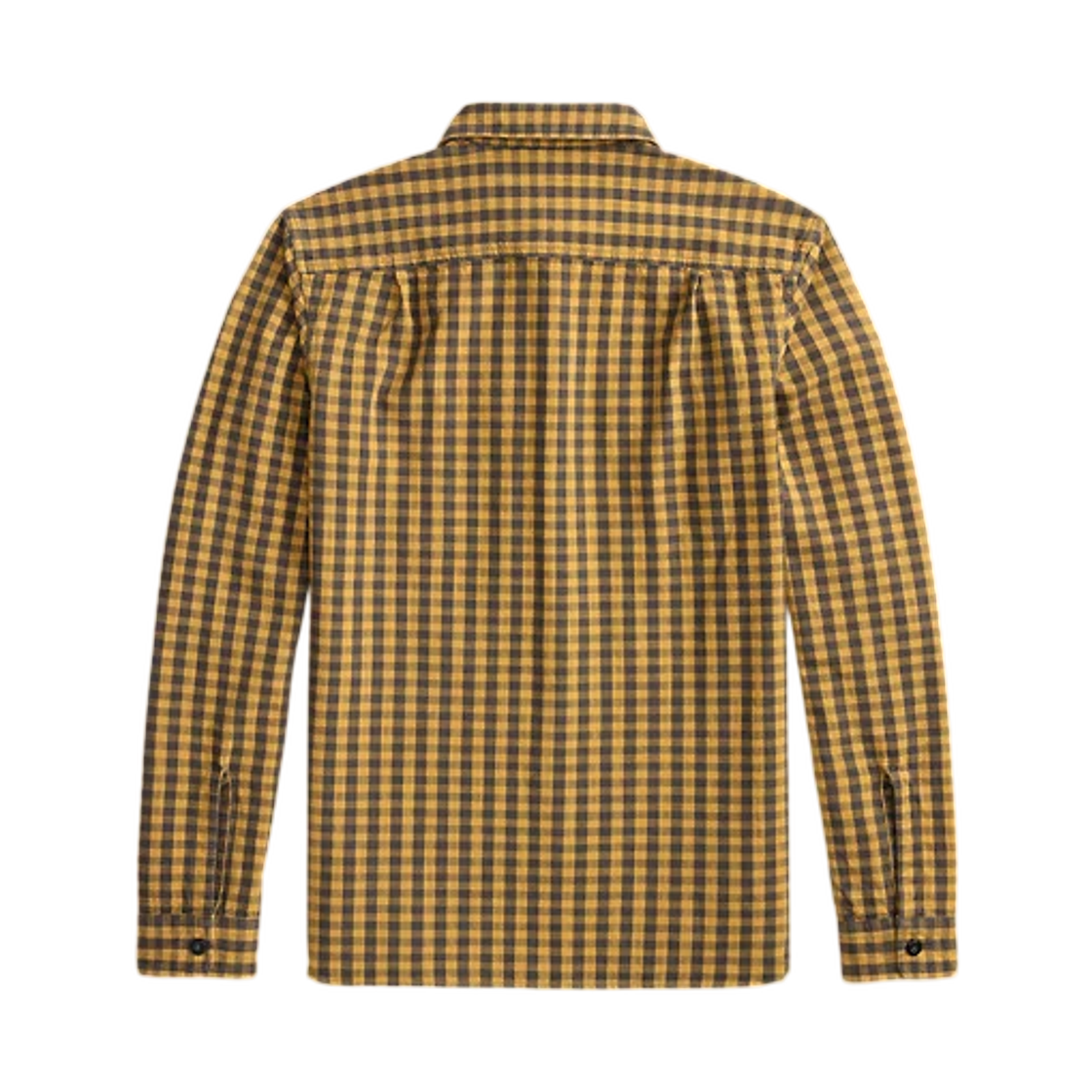 더블알엘 체크 워크셔츠 골드 차콜(Double RL Checked Workshirt Gold Charcoal) - 2