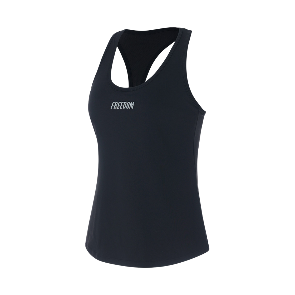 프리덤 투인원 레이서백 탱크탑 블랙(FREEDOM Two-in-One Racerback Tank Top Black)