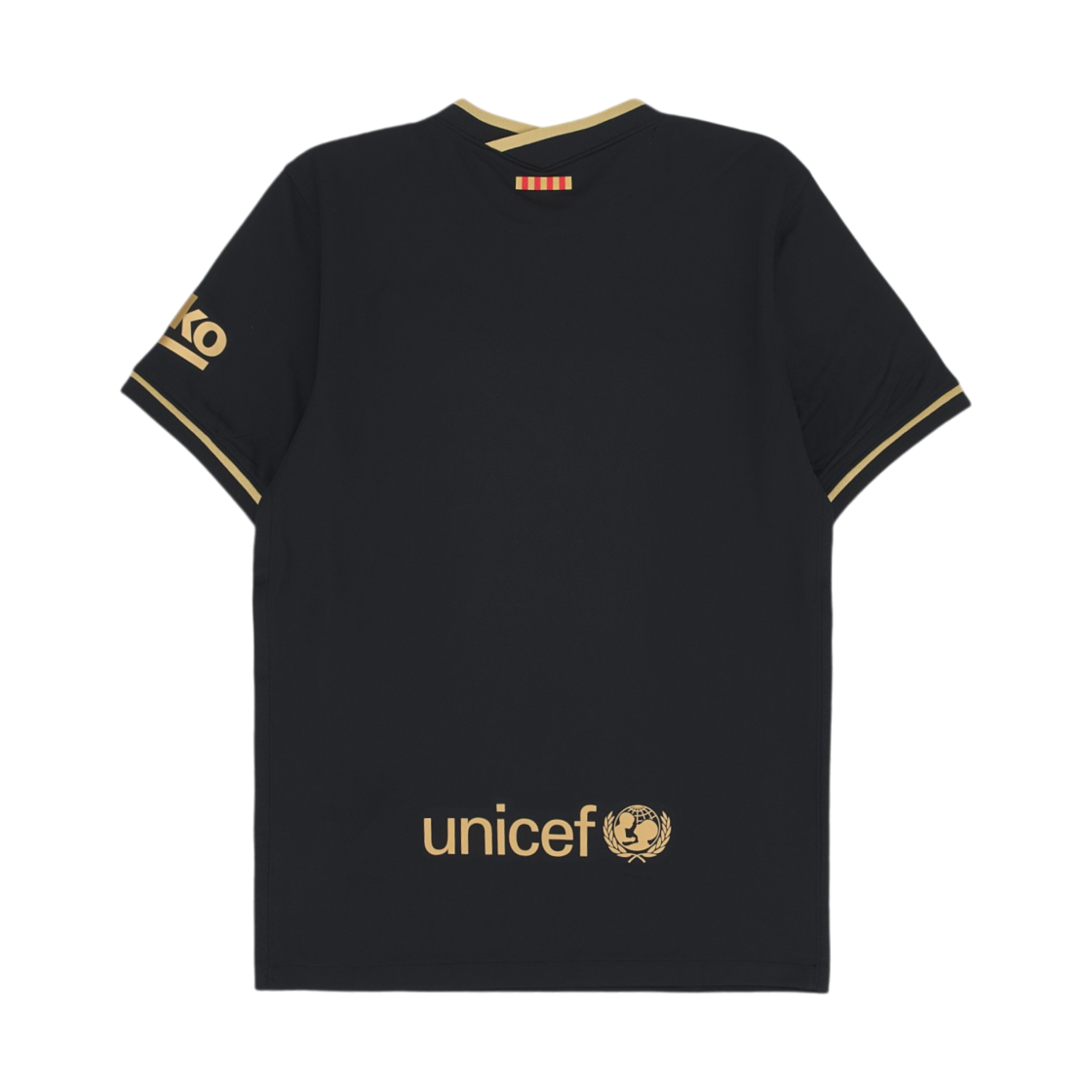 나이키 FC 바르셀로나 2020/21 어웨이 저지 블랙 (논 마킹 버전)(Nike FC Barcelona 2020/21 Away Jersey Black (Non Marking Ver.)) - 2