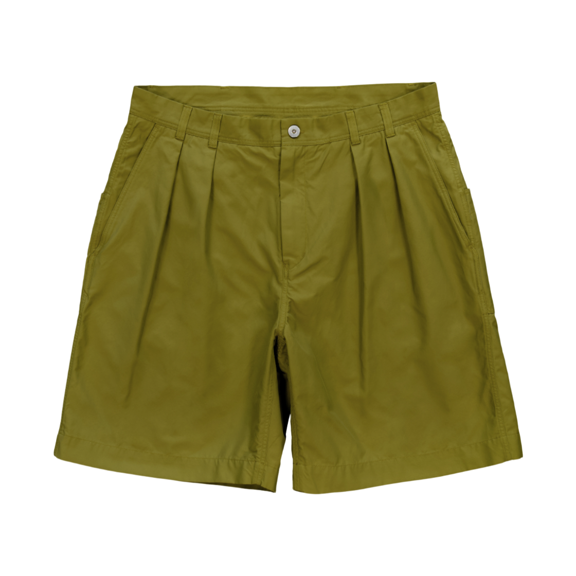 HM25SS-PT03 humorous account Manmade Shorts Golden Olive
