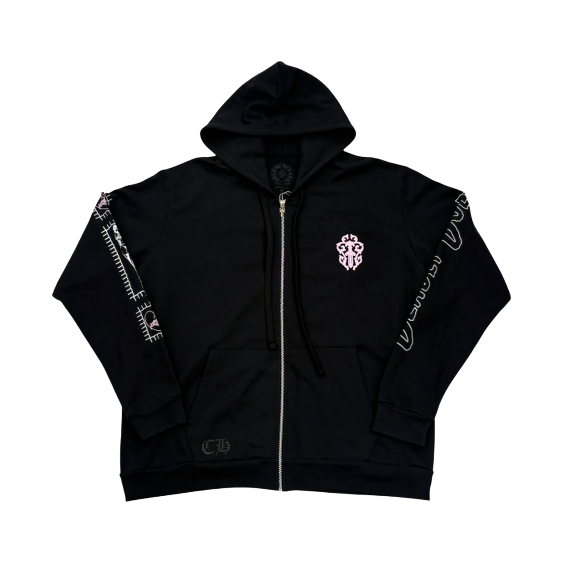 970004 the dosan_ Chrome Hearts Deally Doll Hoodie Zip Up