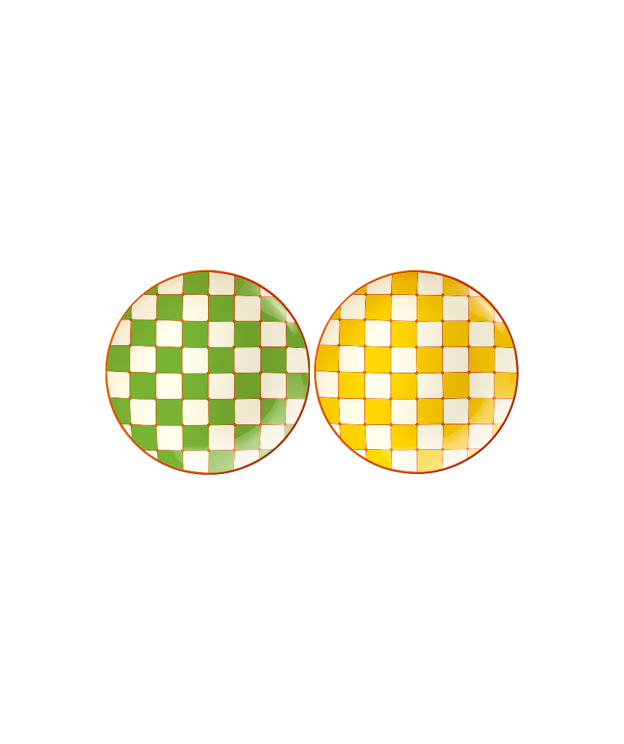 세이투셰 체커보드 플레이트 2종(Say Touche Checkerboard Plate 2colors)