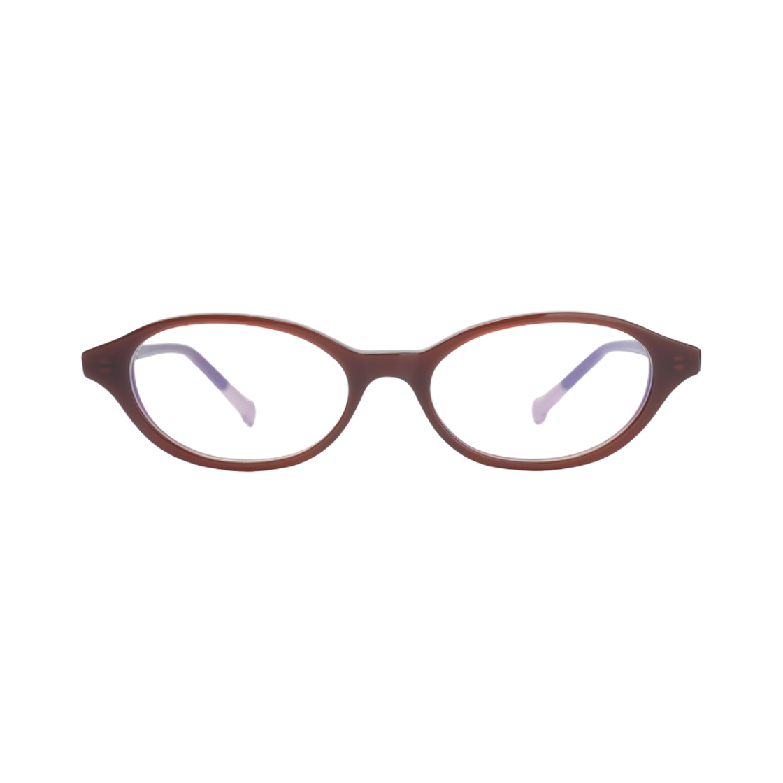 코이세이오 코이 투톤 글래스 브라운(COYSEIO Coy Two-Tone Glasses Brown)