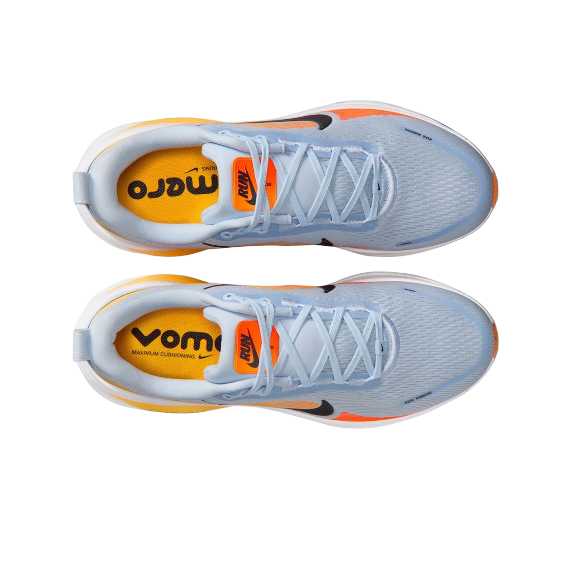 나이키 보메로 18 하이드로젠 블루 레이저 오렌지(Nike Vomero 18 Hydrogen Blue Laser Orange) - 2