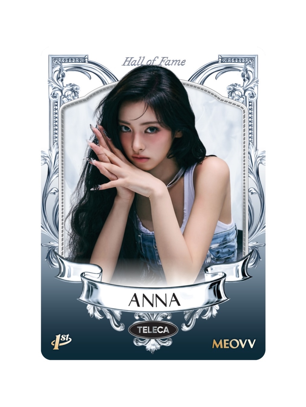 MEOVV TELECA COLLECTION CARD, MEOVV TELECA LIMITED EDITION 착용 스타일 - 4