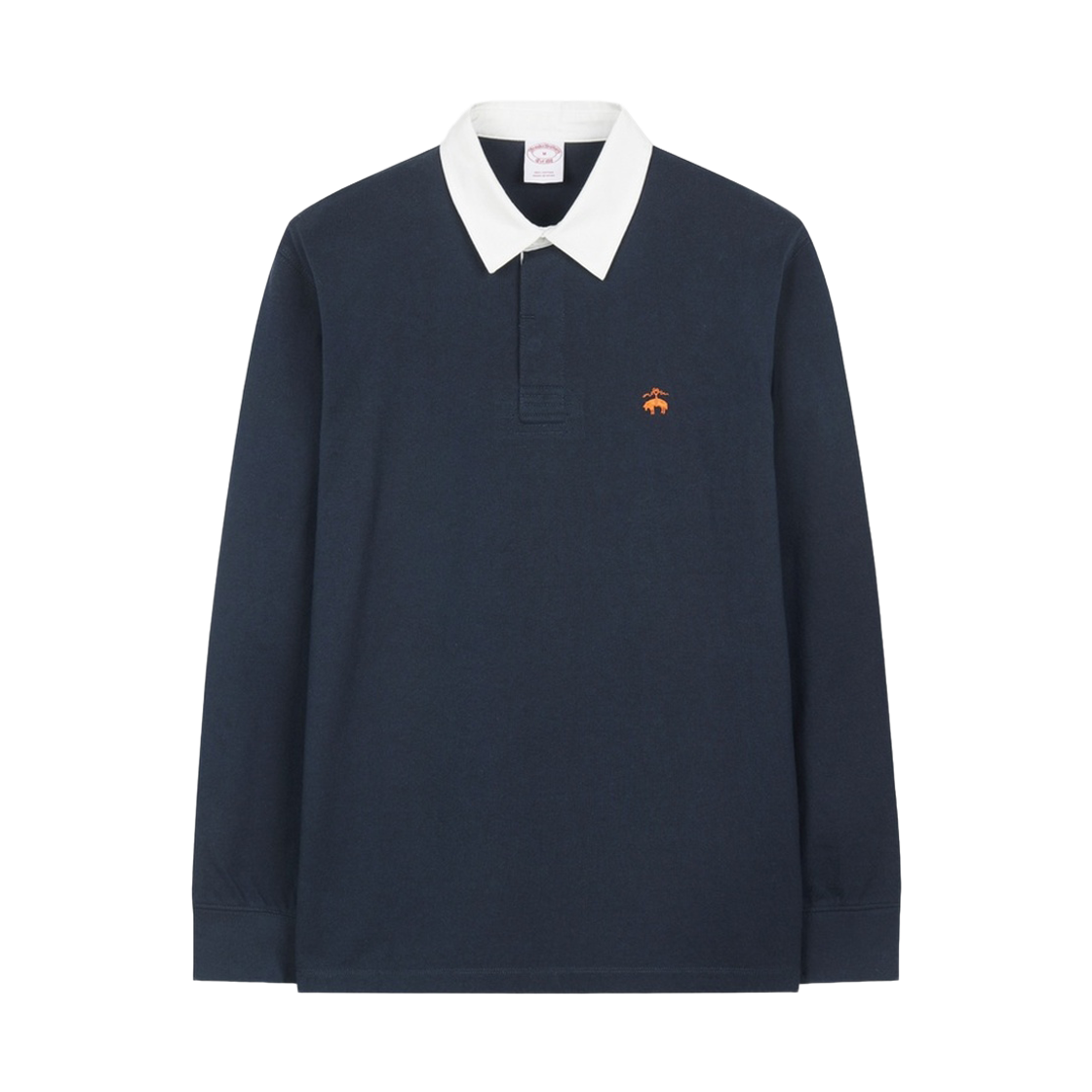 BBNTMBZ103QGA BrooksBrothers Rugby Shirt Navy