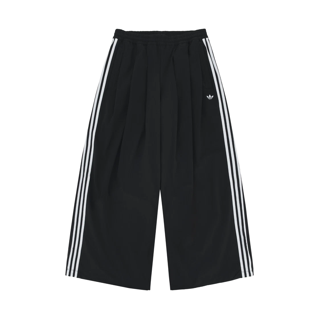 Adidas (W) Adidas Adilenium 5.0 OG Adilenium Pleated Track Pants Black - KR Sizing · XS