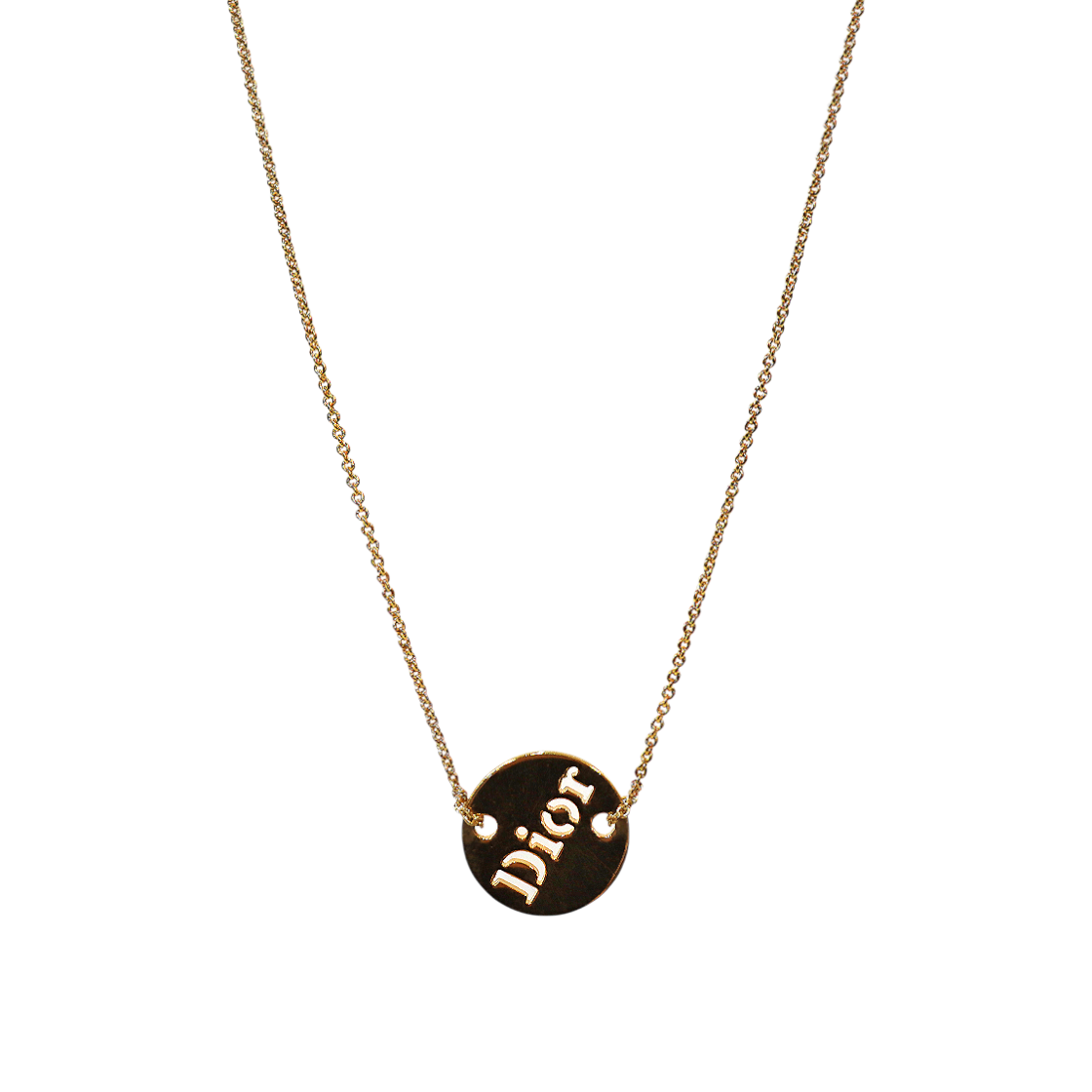 ITCV47IRHBEO Dior Gold Coin Necklace A-B61561