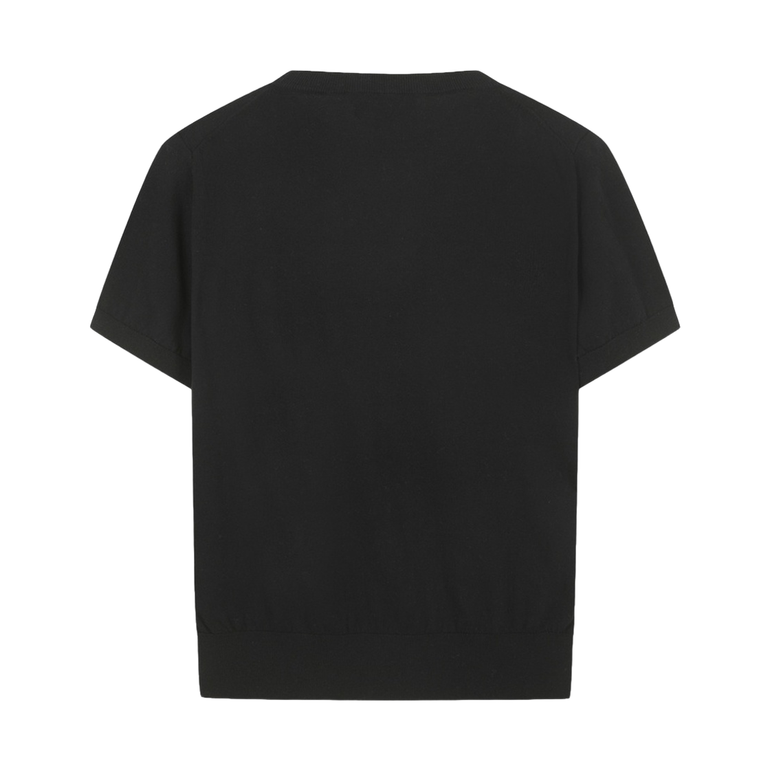 브룩스브라더스 여성 솔리드 풀오버 반팔 블랙(BrooksBrothers Women's Solid Pullover Short Sleeve Black) - 2