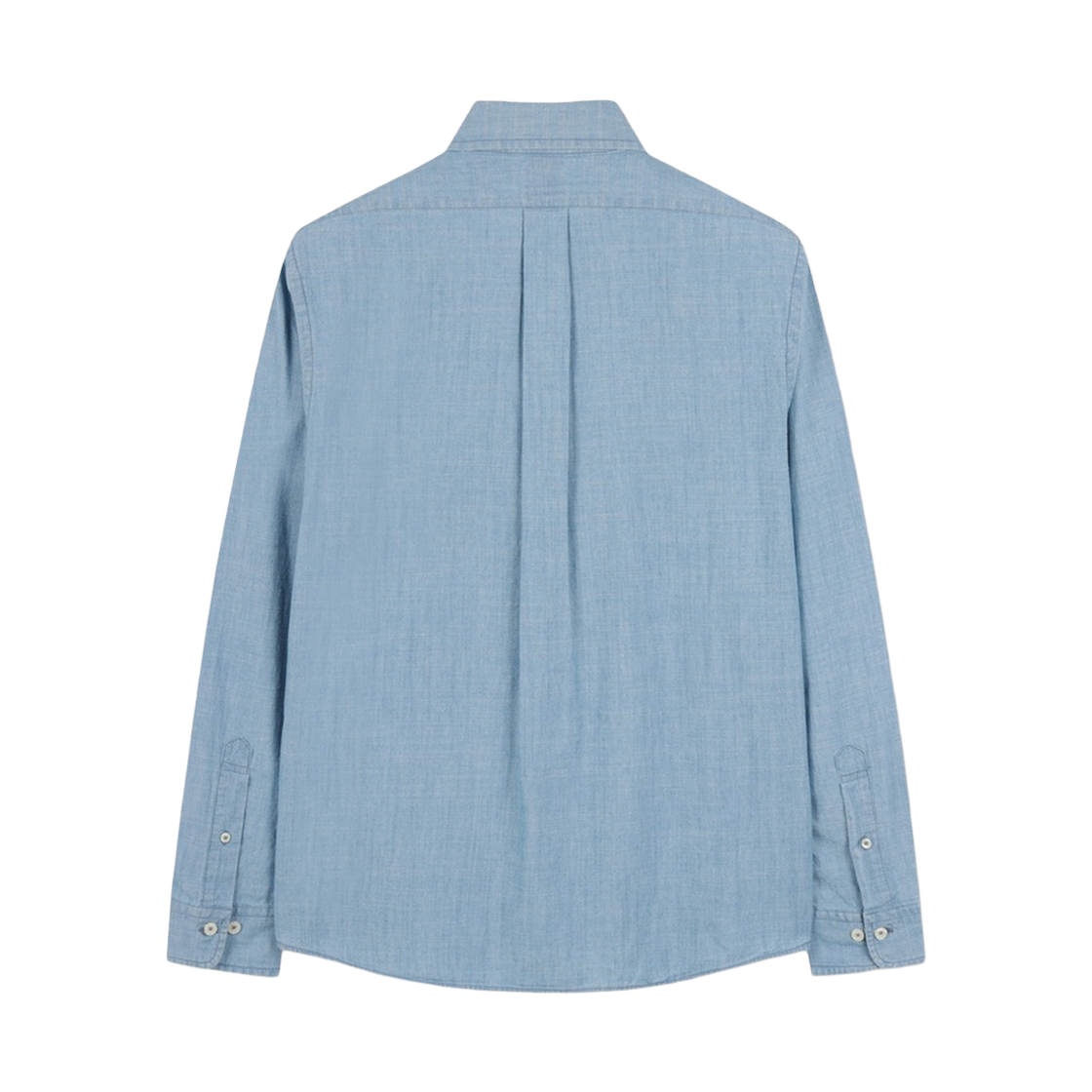 브룩스브라더스 코튼 샴브레이 셔츠 라이트인디고(BrooksBrothers Cotton Chambray Shirt Light Indigo) - 2
