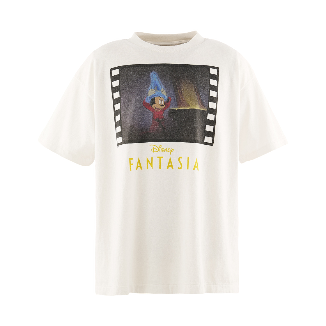 세인트 마이클 x 디즈니 숏슬리브 티셔츠 판타지아 화이트 - 26AW(Saint Mxxxxxx x Disney S/S T-Shirt Fantasia White - 26AW) - 1