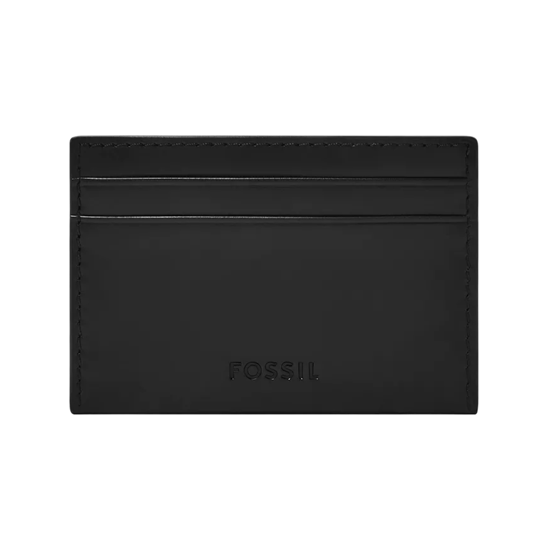 ML4744001 Fossil Derrick Leather Card Case Black