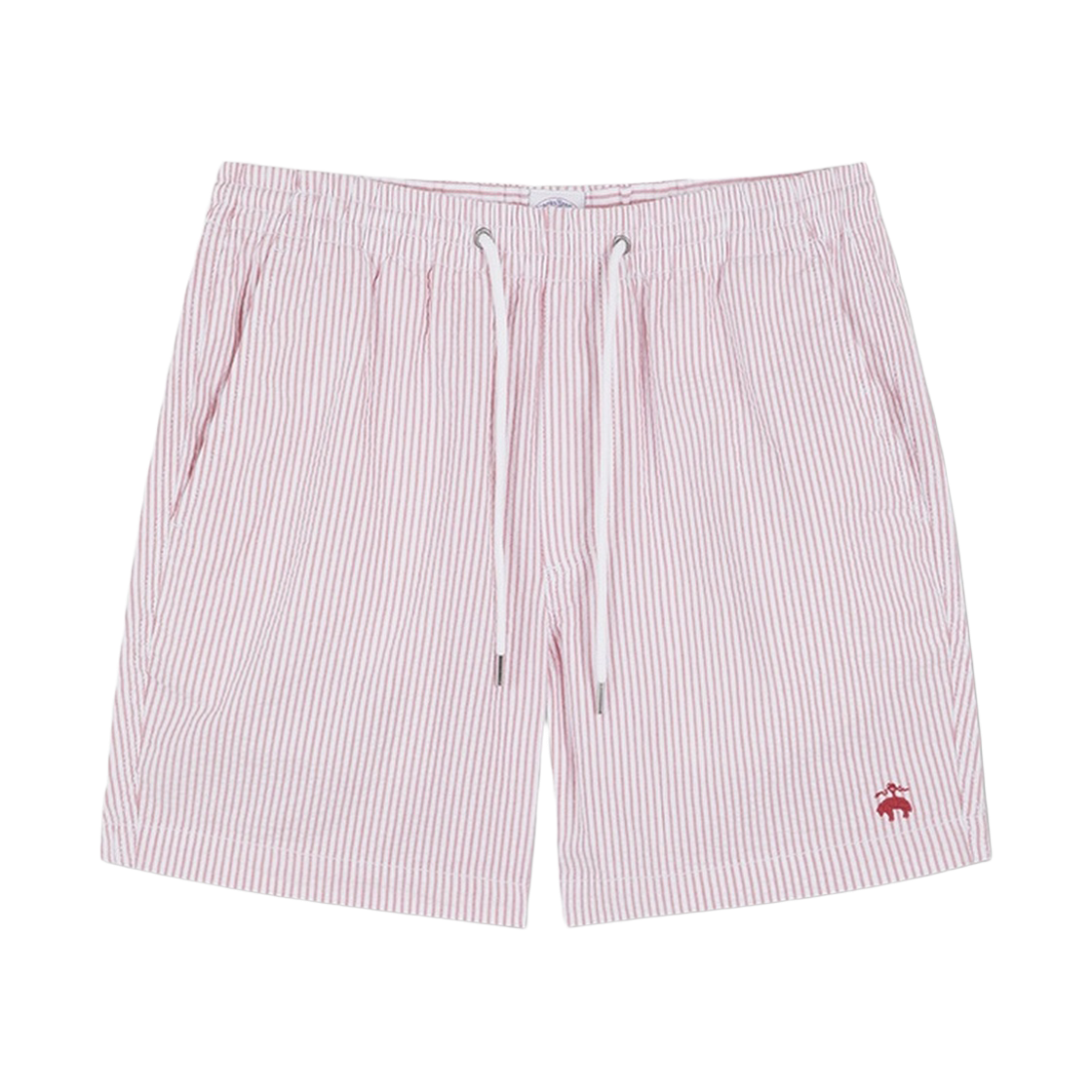 BBPSMM9015DGM BrooksBrothers Friday Seersucker Shorts Red