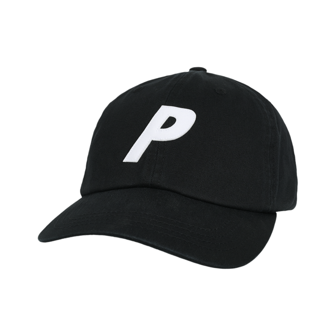 - Palace P 6-Panel Black - 26FW
