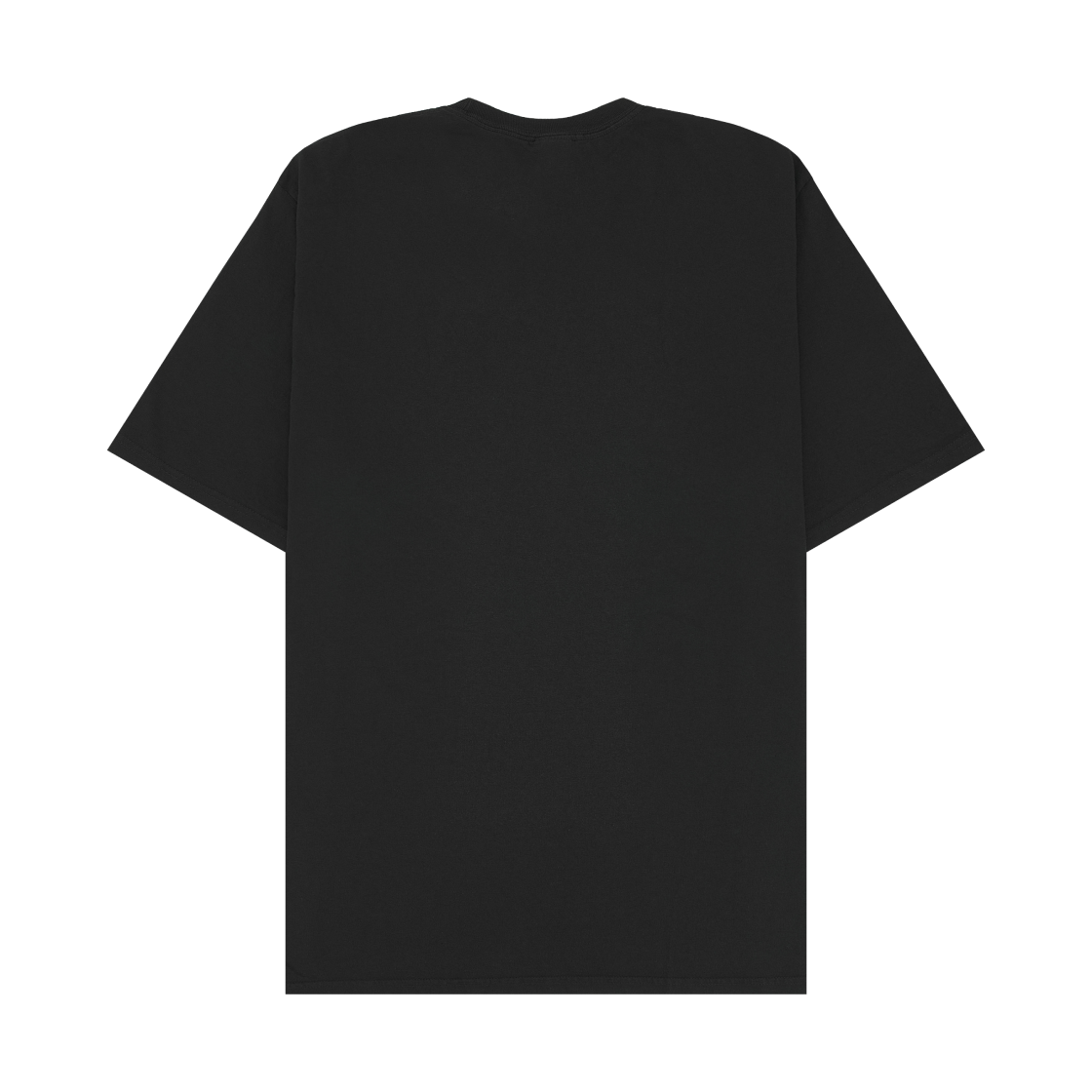 스투시 피그먼트 다이드 아치드 티셔츠 블랙(Stussy Pigment Dyed Arched T-shirt Black) - 2