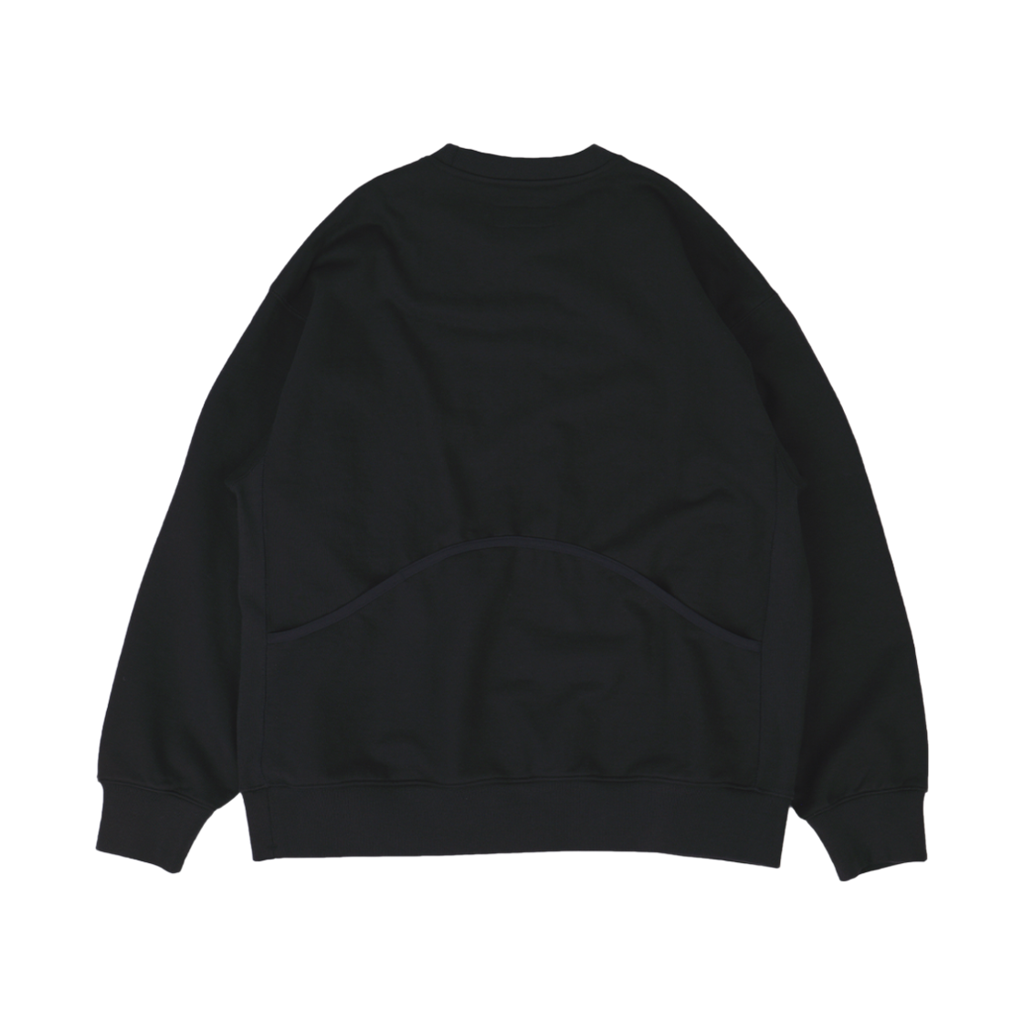 휴머러스 어카운트 웨이브 포켓 스웻 셔츠 블랙(humorous account Wave Pk Sw Shirt Black) - 2
