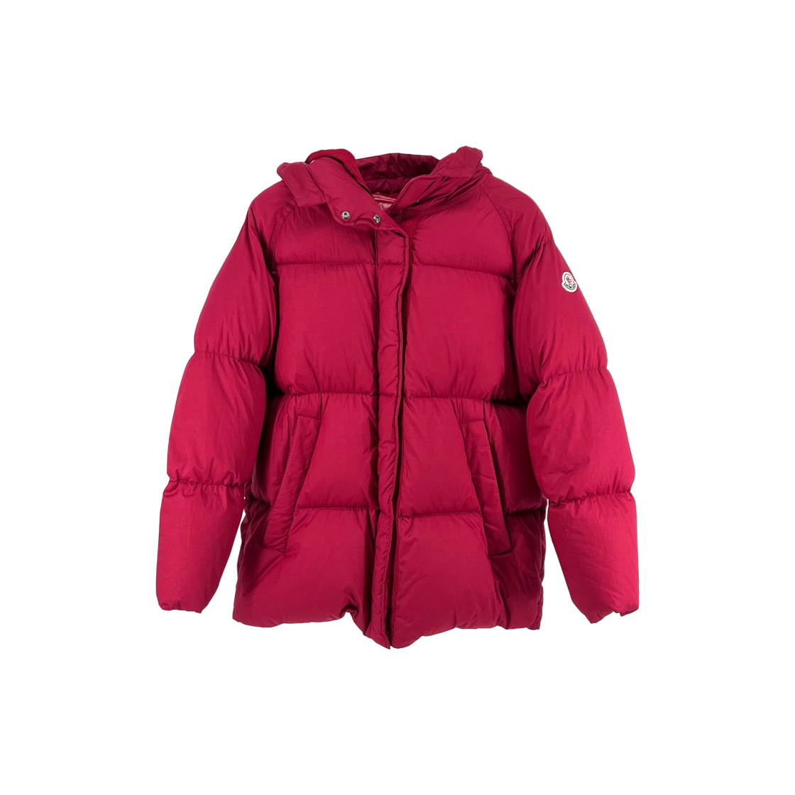 ITJO598WKOHM Moncler Women Short Padded Hooded Jacket