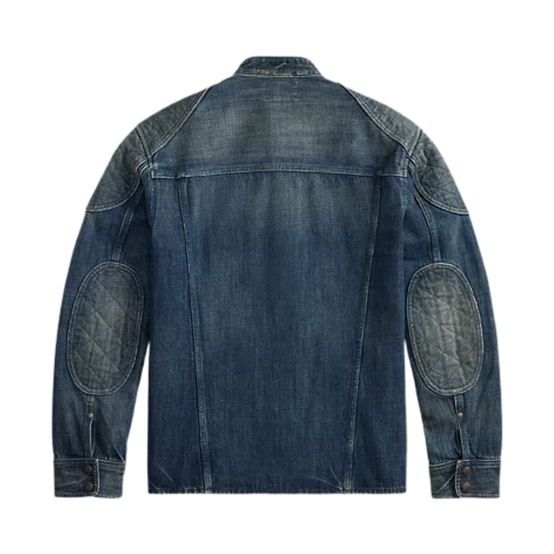 더블알엘 퀼트 데님 셔츠 자켓 멜빌 워시(Double RL Quilted Denim Shirt Jacket Melvill Wash) - 2