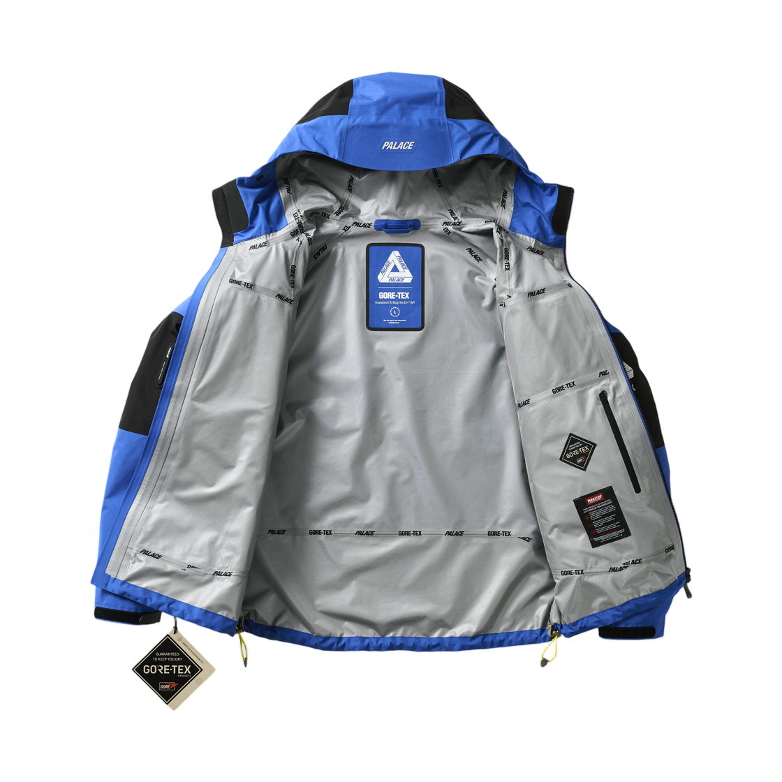 팔라스 고어텍스 3L 리믹스 자켓 스트롱 블루 믹스 - 26FW(Palace Gore-Tex 3L Remix Jacket Strong Blue Mix - 26FW) - 3