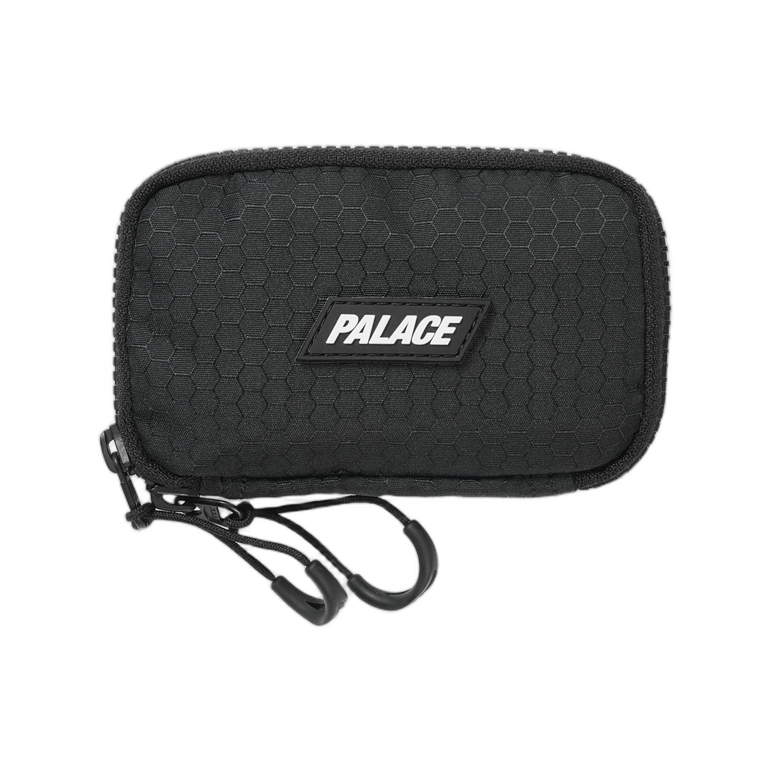 - Palace 3M Cordura Zip Wallet Black - 26FW