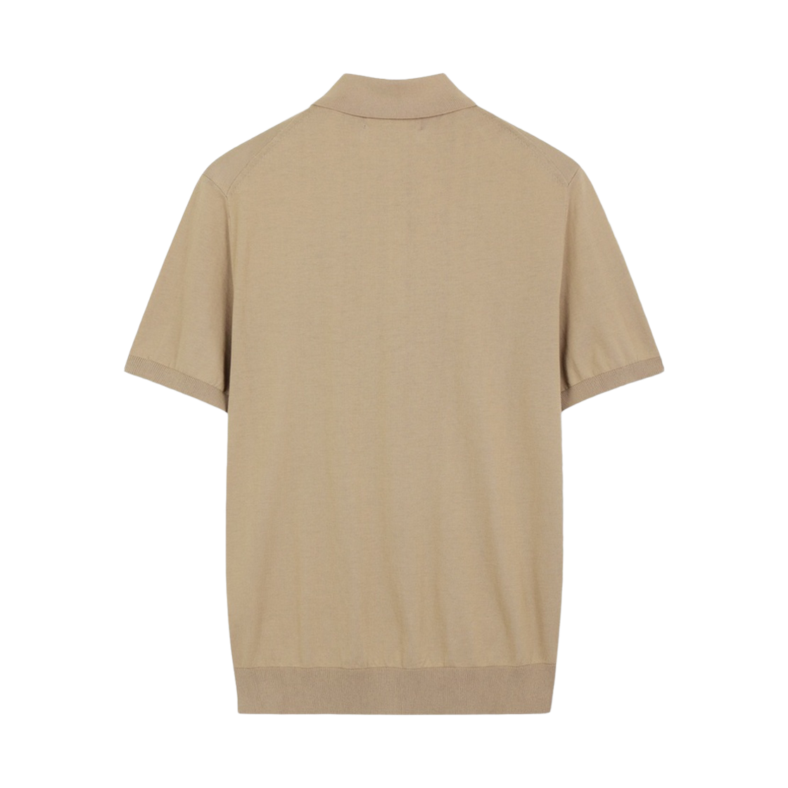 브룩스브라더스 온라인단독 코튼 폴로 반팔 스웨터 베이지(BrooksBrothers Online Exclusive Cotton Polo Short Sleeve Sweater Beige) - 2