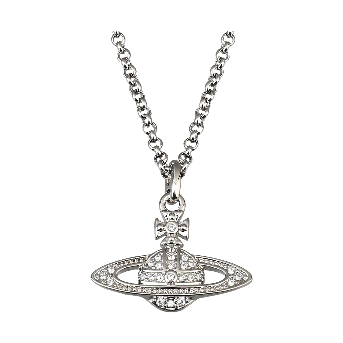 63020104 P116 [25% 쿠폰] Vivienne Westwood Mini Bas Relief Pendant Silver
