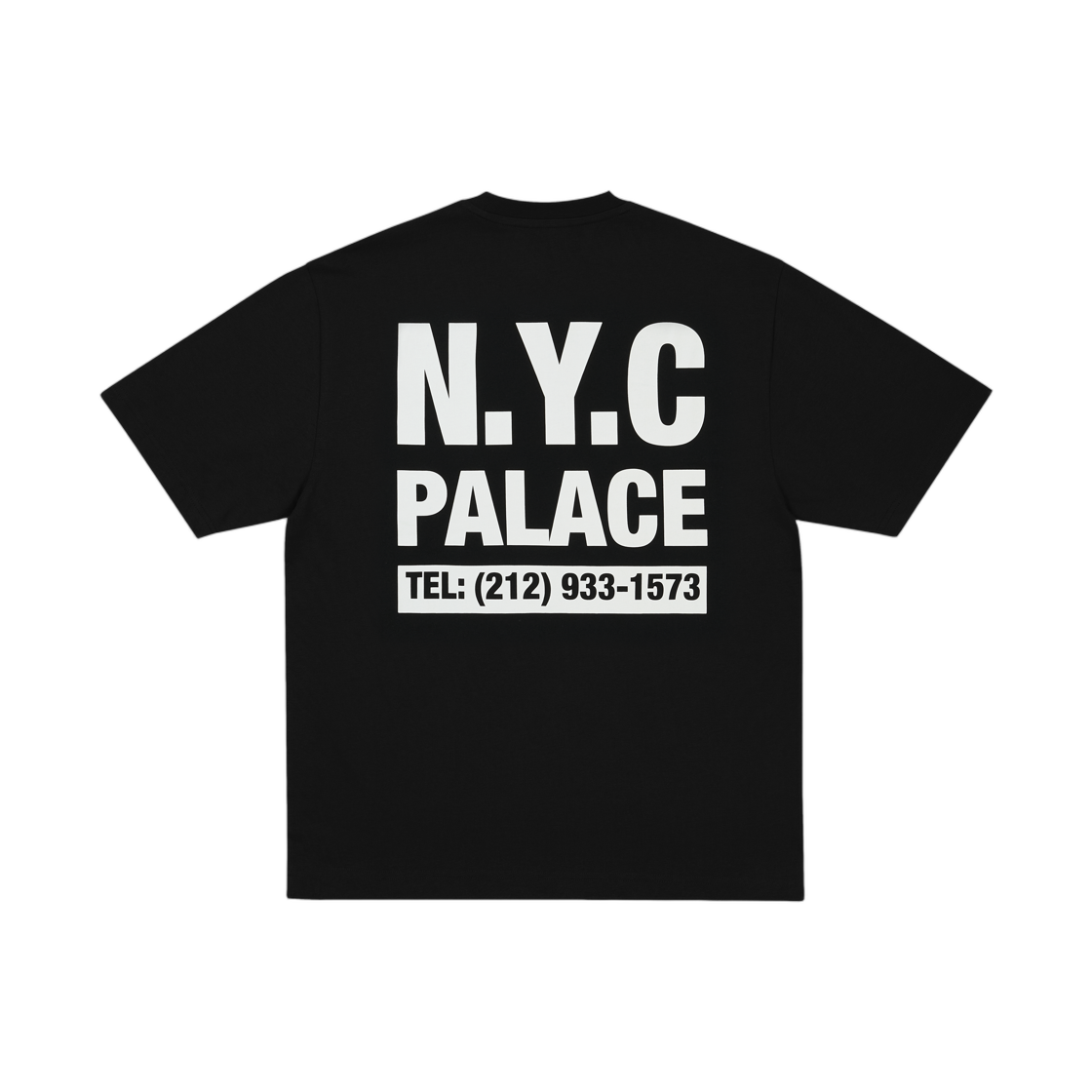 - Palace Shop Numbers T-Shirt Black - 26FW