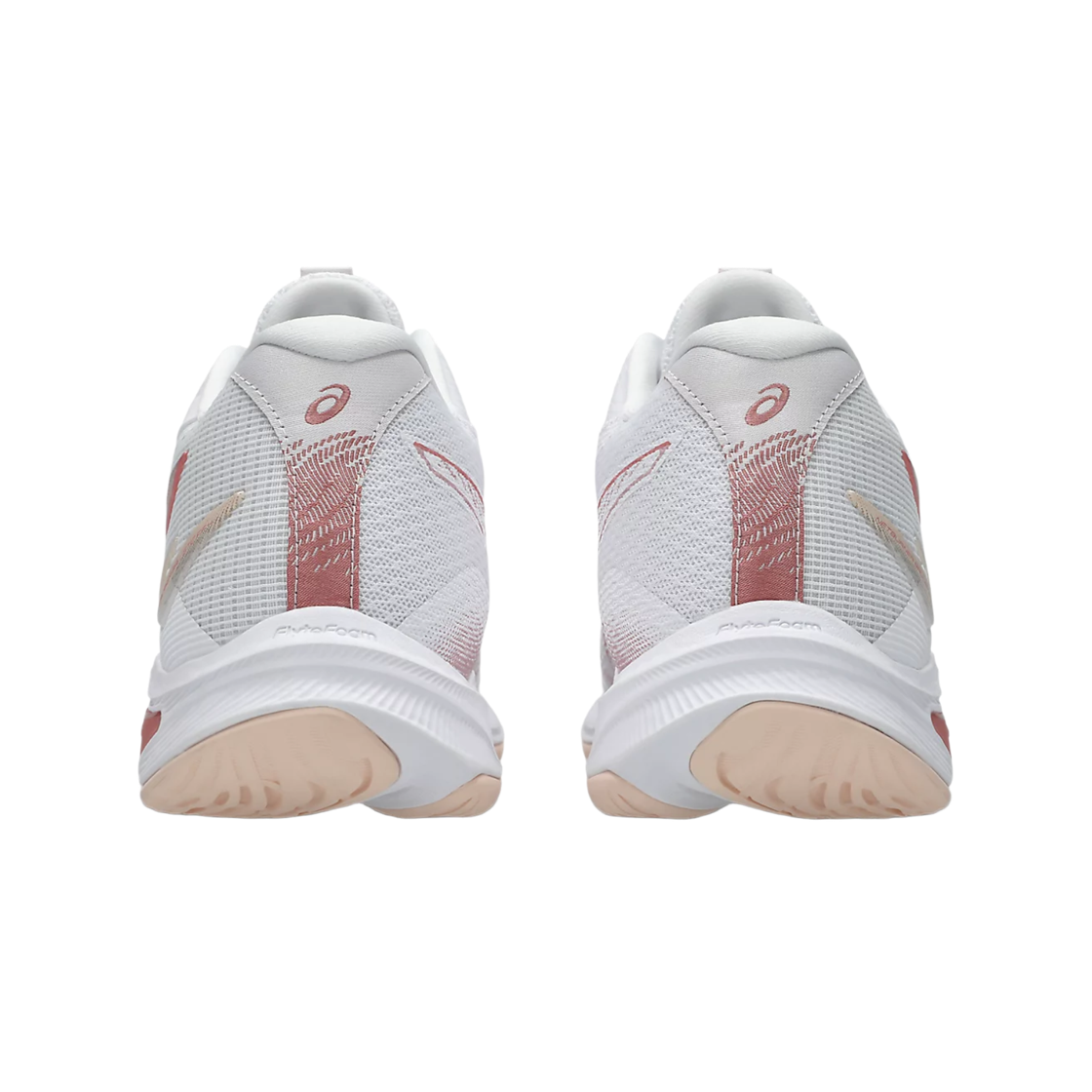 (W) 아식스 넷버너 발리스틱 FF MT 4 화이트 로즈 루즈((W) Asics Netburner Ballistic FF MT 4 White Rose Rouge) - 3