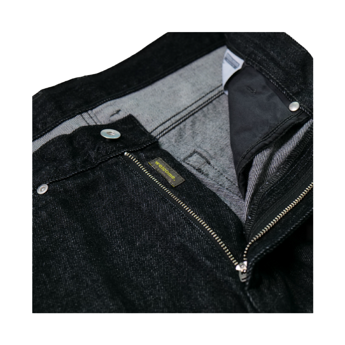 휴머러스 어카운트 5포켓 데님 팬츠 블랙(원워시)(humorous account 5P Denim Pants Black(One Washed)) - 3