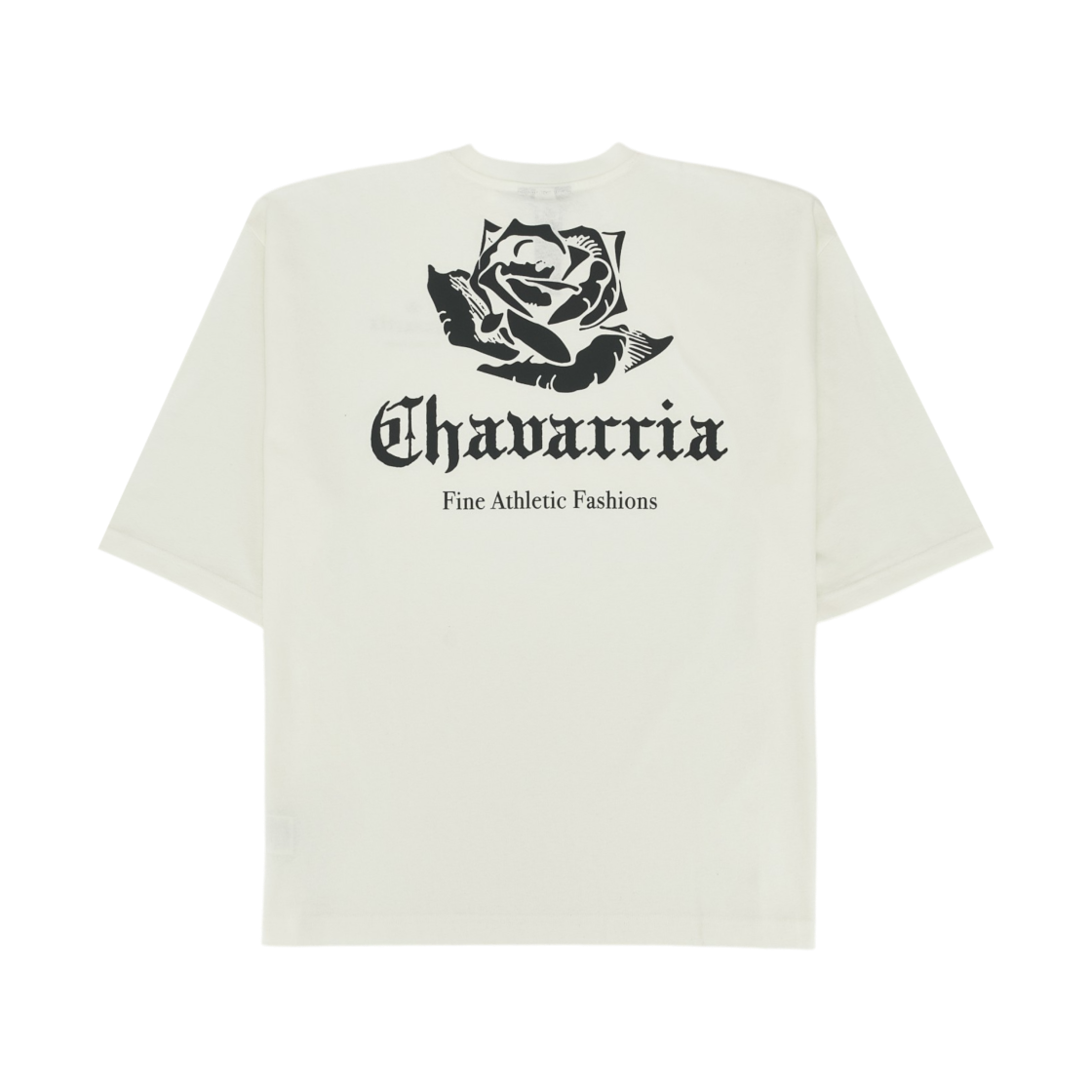아디다스 x 윌리 차바리아 로고 숏슬리브 티셔츠 오프 화이트 - KR 사이즈(Adidas x Willy Chavarria Logo Short Sleeve T-Shirt Off White - KR Sizing) - 2