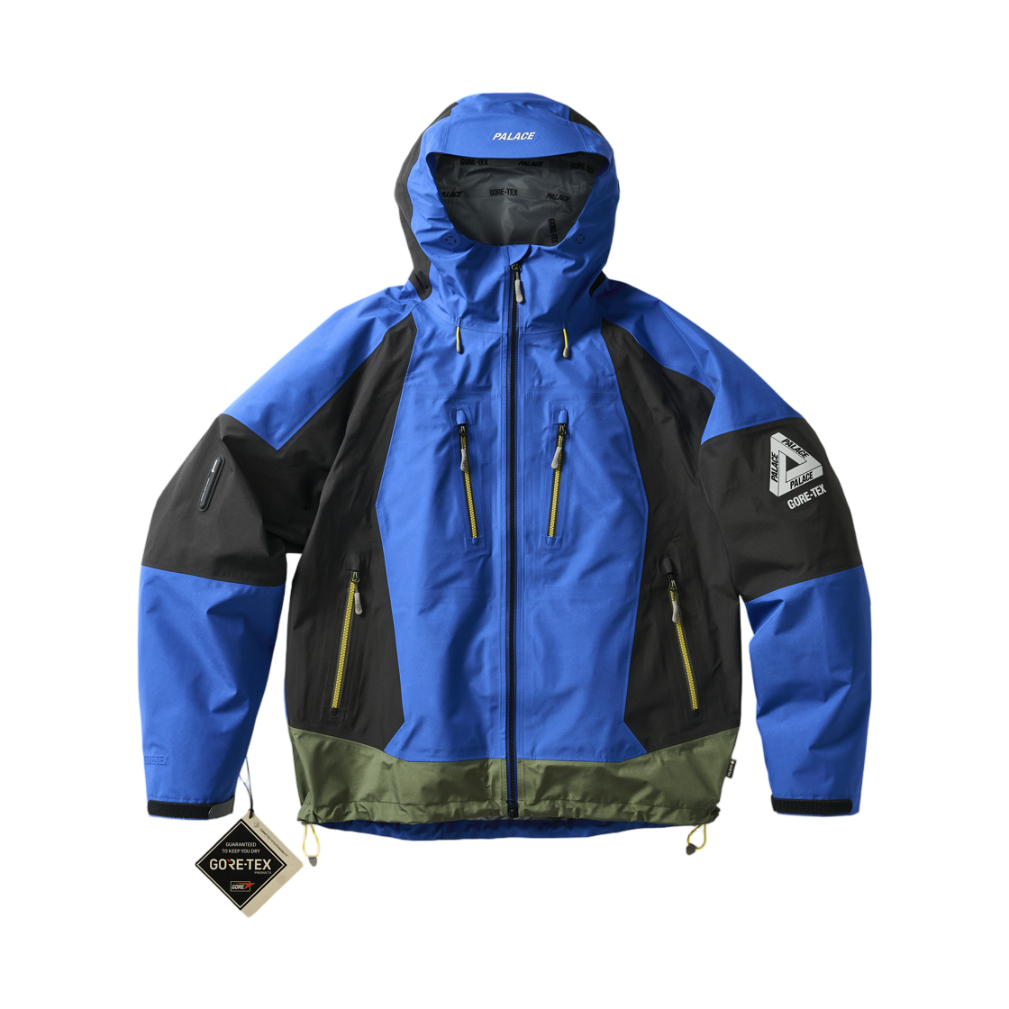 - Palace Gore-Tex 3L Remix Jacket Strong Blue Mix - 26FW