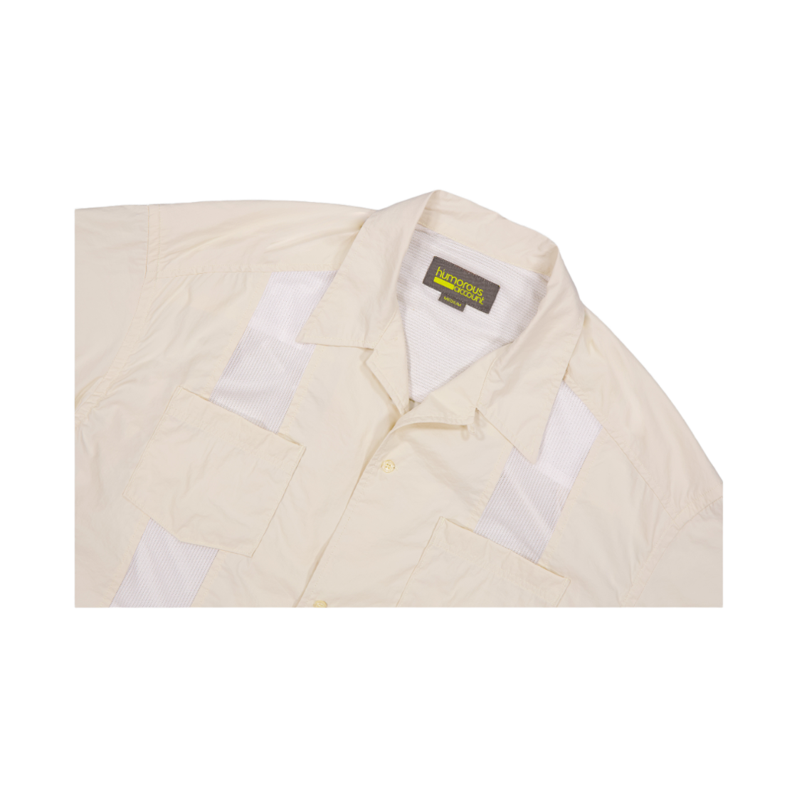 휴머러스 어카운트 구아야베라 하프 셔츠 에크루(humorous account Guayabera Half Shirt Ecru) - 3