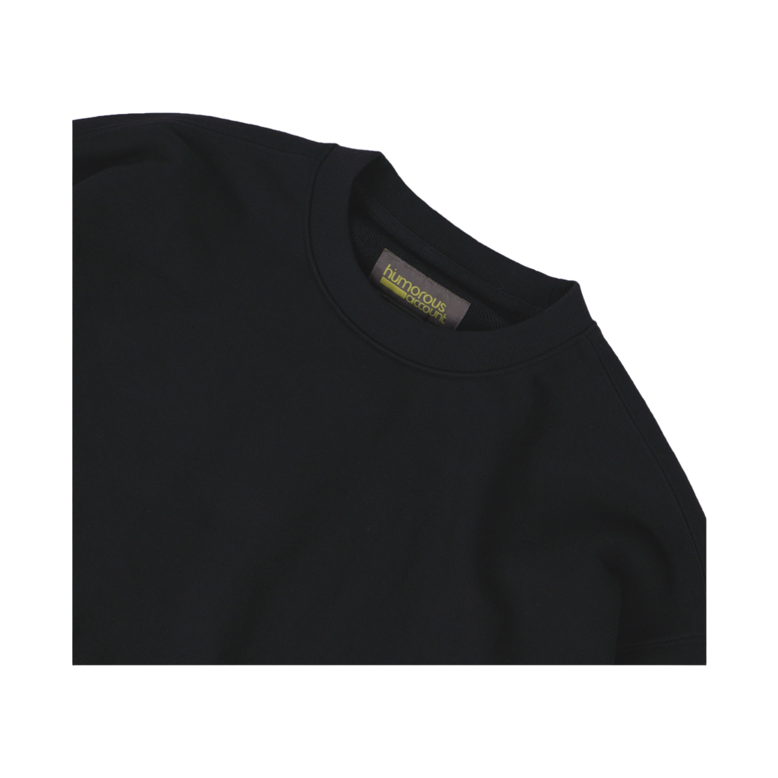 휴머러스 어카운트 웨이브 포켓 스웻 셔츠 블랙(humorous account Wave Pk Sw Shirt Black) - 3