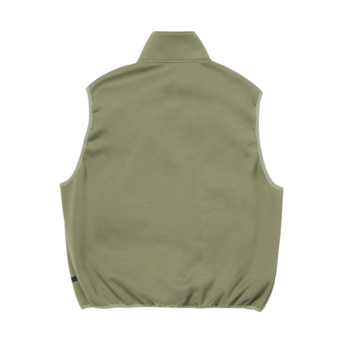 다이와 피어39 테크 스쿠버 니트 스탠드 칼라 베스트 라이트 올리브 - 26FW(DAIWA PIER39 Tech Scuba Knit Stand Collar Vest Light Olive - 26FW) - 2