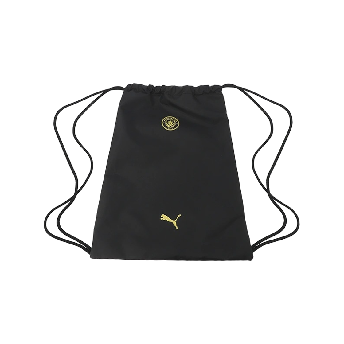 092911-02 Puma Manchester City FC Essentials Gym Sack 13L Black Flaxen