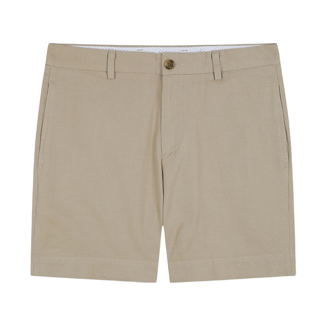 BBPSMN8962ZGM BrooksBrothers Cotton Linen Shorts Beige
