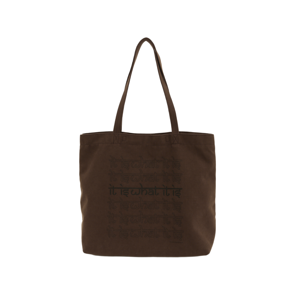 HM26SS-BG01 humorous account Iwi Tote Bag Brown